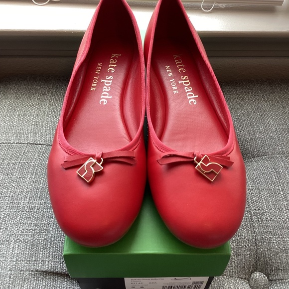 kate spade new york Women's Dakota Charm Ballet Flats, size 9 - Picture 8 of 12